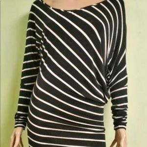 BCBGMAXAZRIA Stripe Dress